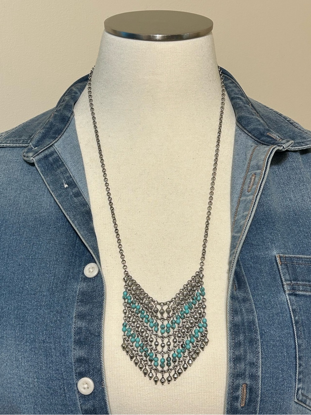 LUCKY BRAND SOUTHWESTERN STYLE NECKLACE